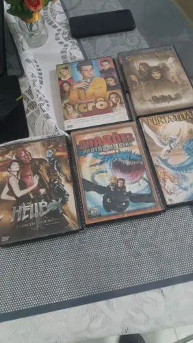 Lote de Blu-rays e Dvds