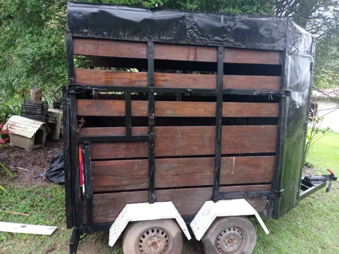Carrocinha trucada pra 2 animais!