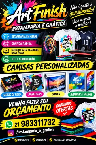 Estamparia e gráfica