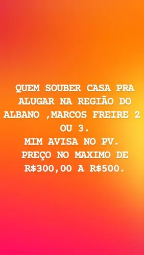 A procura de casa pra alugar