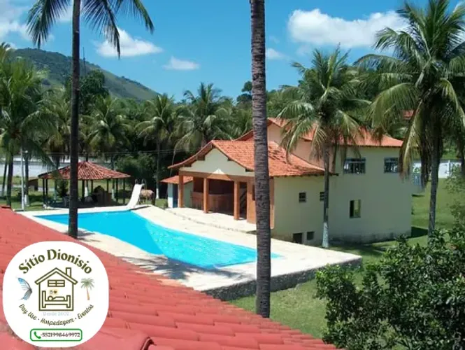 Sítio com Suítes Climatizadas & Grande Piscina para Hospedagens & Eventos em Agro Brasil