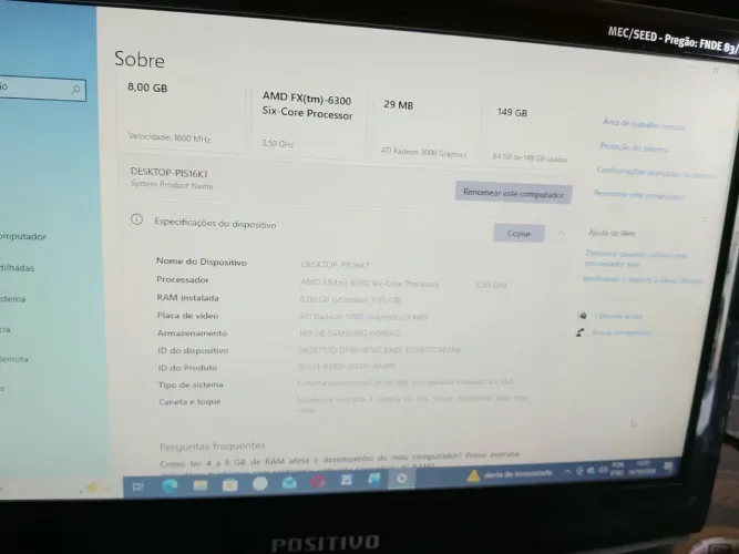 ? VENDO COMPUTADOR COMPLETO - ÓTIMO PARA O DIA A DIA! ?