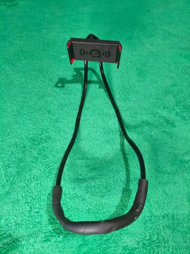 Suporte de celular para pescoço mesa flexível e articulado