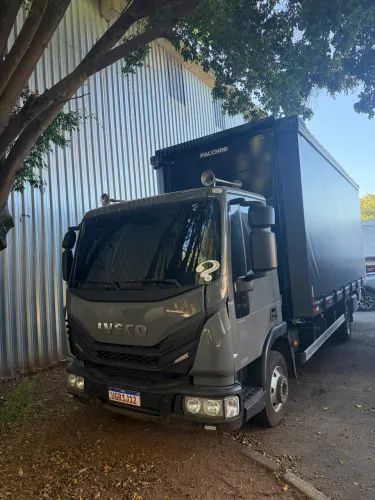 IVECO TECTOR 9-190 - GUINCHO PLATAFORMA FECHADA