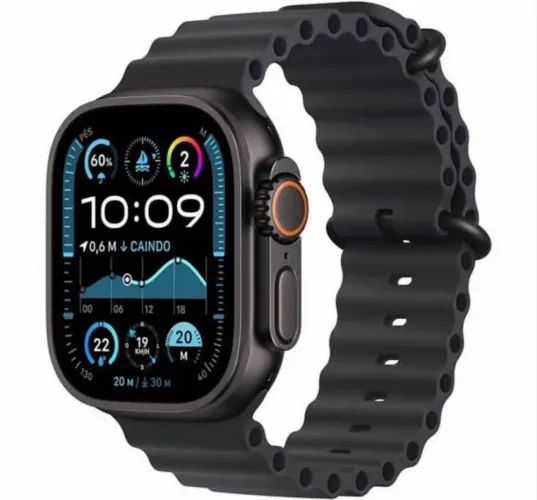 Apple Watch Ultra Preto Titanium 49mm - Estado de Novo + Pulseira Extra