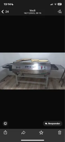 Vendo forno tecno-pizza 55/120 10x sem juros