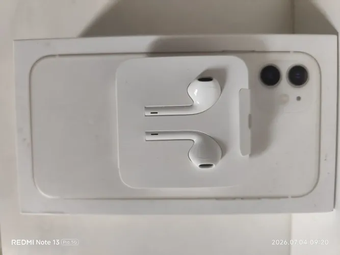 Earpodes, fone de ouvido do iPhone 11, Zerado nunca usado.
