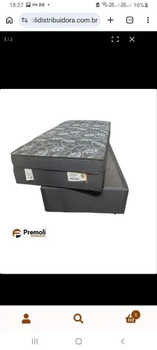 Cama Molas TEMOS cama Solteiro R$ 290,00 CASAL 380,00 TAMBÉM confira