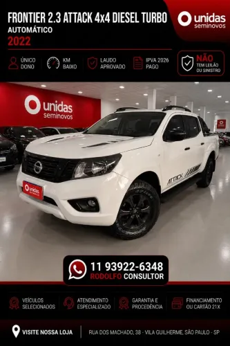 Nissan Frontier Attac.cd 4X4 2.3 Bi-TB Die. AUT 2022