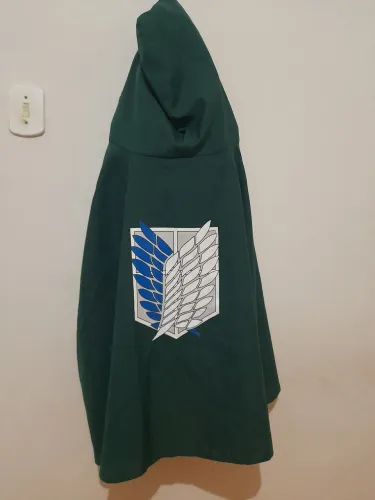 Capa anime atack on titã cosplay