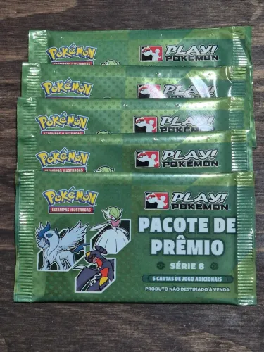 Pokemon Booster de Premiação Série 8 - 5 unidades
