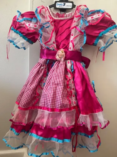 Vestido Quadrilha - Junino 