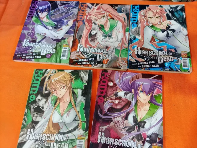 COLEÇÃO DE MANGÁ DO 2 AO 6