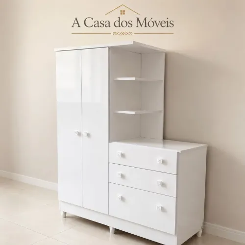 Guarda roupa cômoda doce sonhos