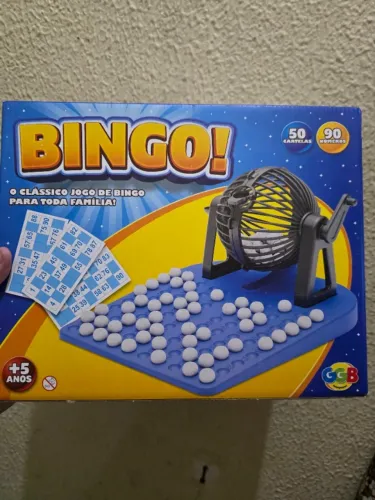 Jogo do Bingo, faltando 4 peça do globo (56,62,66 e 89)