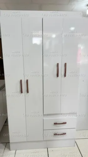 GUARDA-ROUPA COMPACTO - PERFEITO PARA QUARTOS PEQUENOS