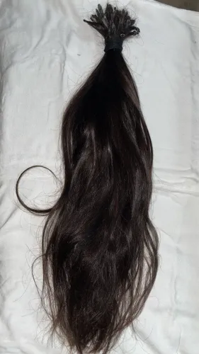 cabelo humano usado 1x