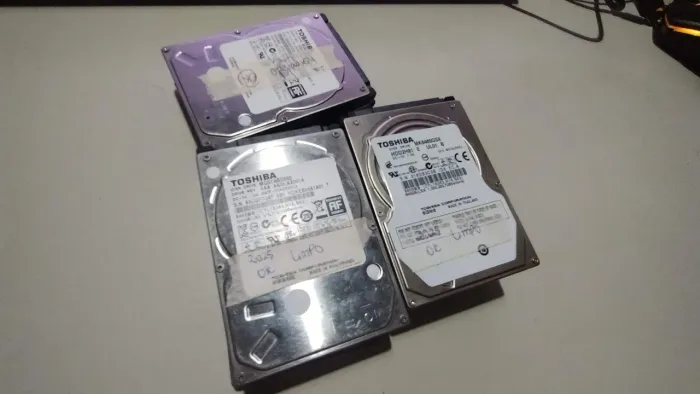 HD Toshiba 500GB Notebookv2,5" SATA - Testado