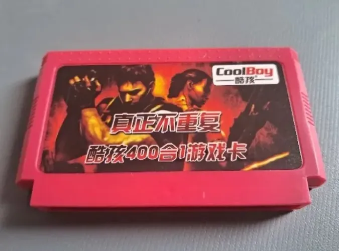 Cartucho 400 Jogos em 1 Dynavision NES Famicon 8 Bits 60 pinos