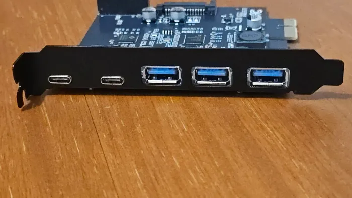 Placa PCIe USB 3.2 Gen2 + USB-C | Alta Velocidade