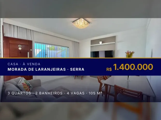 Aproveite a Melhor Localização: Linda Casa em Morada de Laranjeiras, Perfeita para Você!