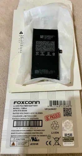 Bateria para iPhone 12 mini seminova Foxconn