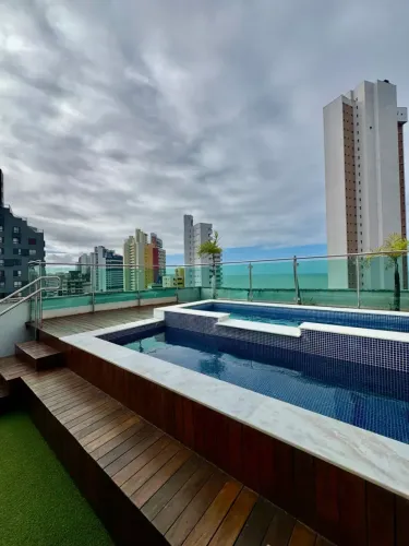 Apartamento 100% Mobiliado e Reformado com Vista para o Mar em Ponta Negra