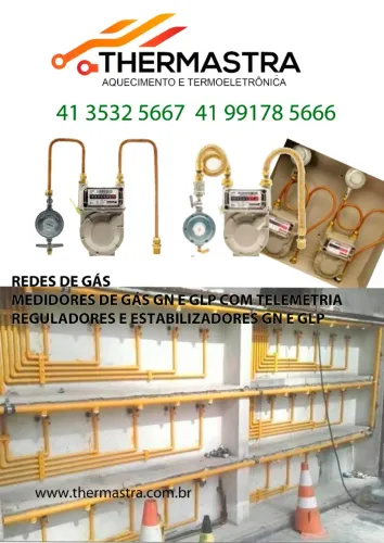 TELEMETRIA GAS E ÁGUA - Rede de Gas - Medidores - Vendas e instalação