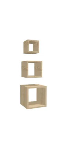Nicho Quadrado Pinus ou MDF | Franklin Baroni | Mestre da Madeira
