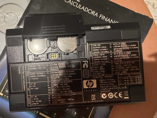 Calculadora Financeira HP 