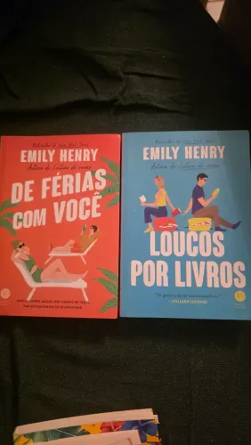 De férias c vc e Loucos por livros