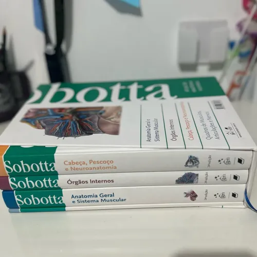 Box Atlas de Anatomia Humana - Sobotta - 24ª edição