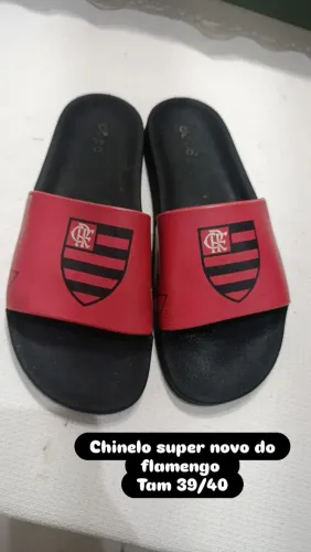 Chinelo do flamengo