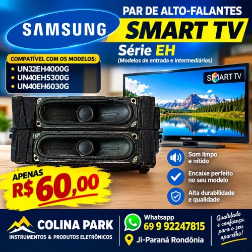 Par de Alto-Falantes Smarttv Samsung UN32EH4000G