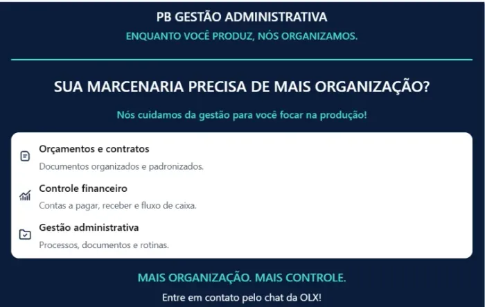 Organização Administrativa e Financeira para Marcenarias