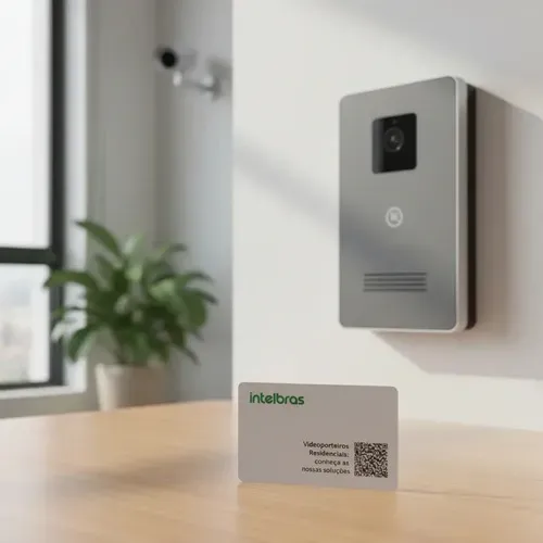 Cartão Rfid Video Porteiro Allo Wt7 / Ivr 7 Id Intelbras