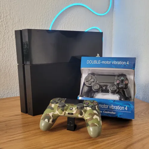 PS4 Fat 500GB + 2 Controles + Garantia