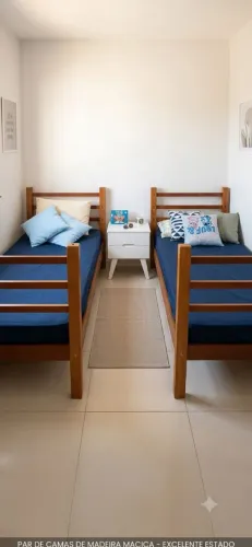 Beliche Madeira Maciça Paraju Com colchoes novissimos