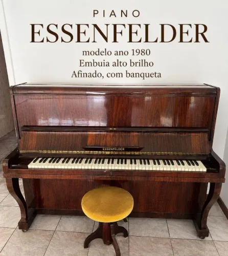 RELÍQUIA - Piano Essenfelder - ótimo estado