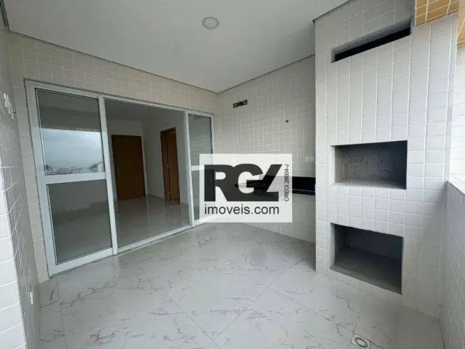 Financiamento direto com a construtora, ap 03 dorm alto padrão. Boqueirão, Santos