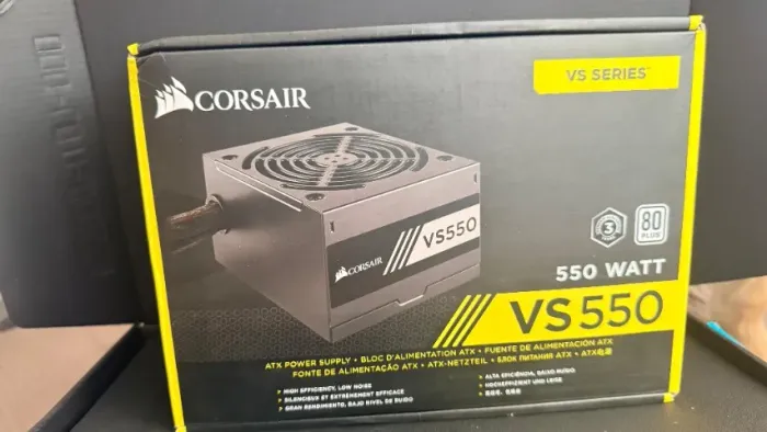 Fonte Corsair + Placa mãe