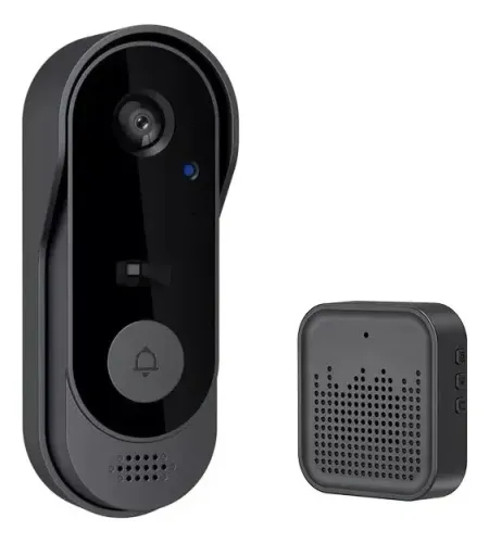 Campainha TUYA Sem Fio C/ Bateria Bluetooth Wifi Video Porteiro
