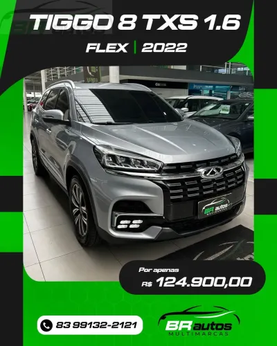 Chery Tiggo 8 Pro 1.6 Tgdi Aut. 2022