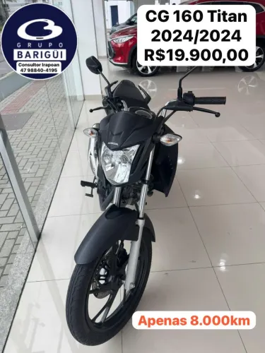 Honda CG 160 Titan Ed 40 anos 8.000km