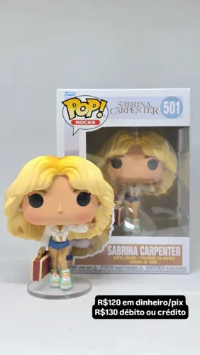 Novo Funko Sabrina Carpenter 501