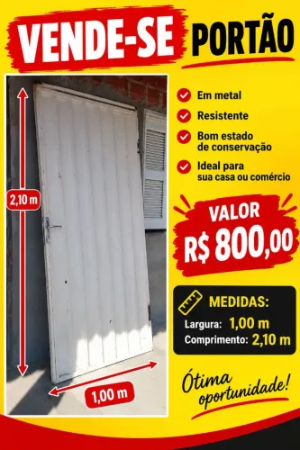 Portão e grade