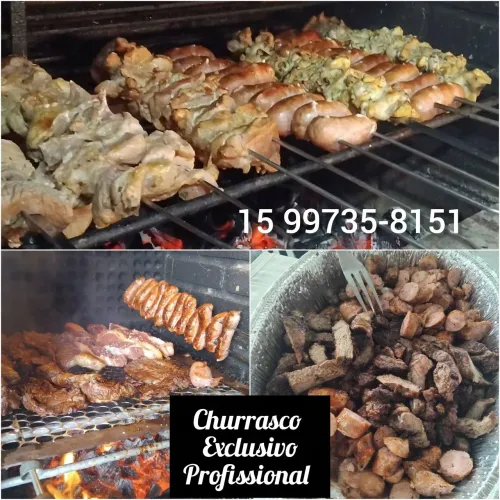 Churrasqueiro p/ almoço