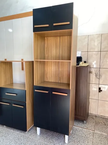 Armário Duplo Forno e Micro-ondas Novo, Entrego 