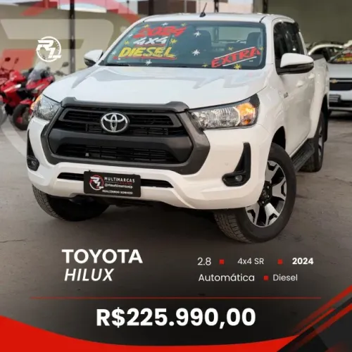 Toyota Hilux CD SR 4X4 2.8 TDI Diesel Aut. 2024