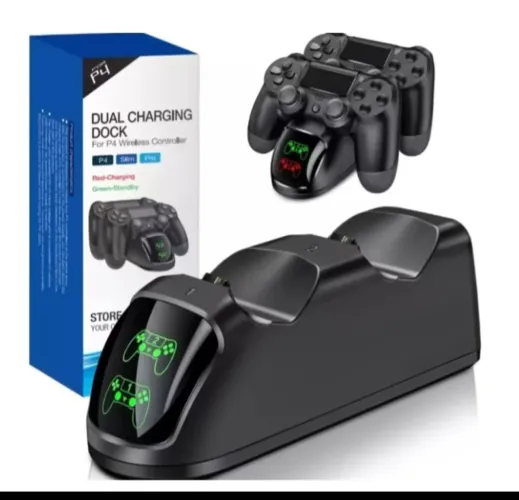 Carregador Duplo controles Ps4